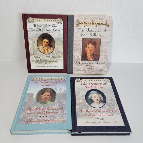 Dear America Set of 4 Hardcover books - Picture 1 of 6